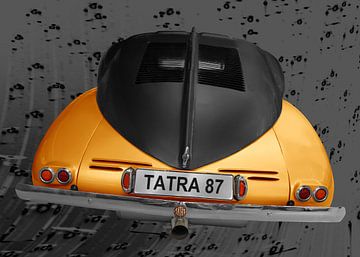 Tatra 87 in geel & zwart