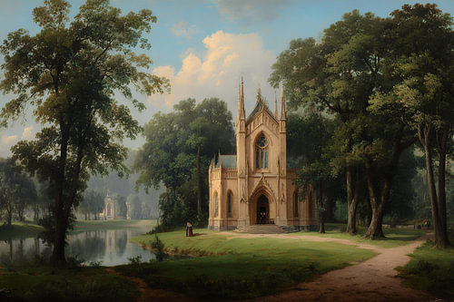 Kapel aan de oever