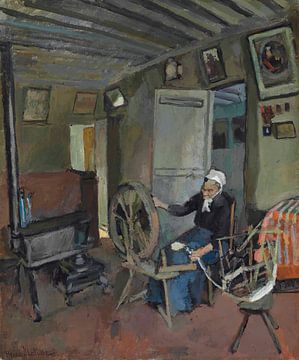 Henri Matisse - De vrouw van Picardië die garen opwindt van Peter Balan
