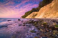 Sunrise on the chalk coast by Martin Wasilewski thumbnail