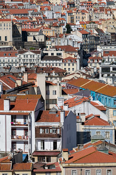 The Terracotta Roofs of Lisbon