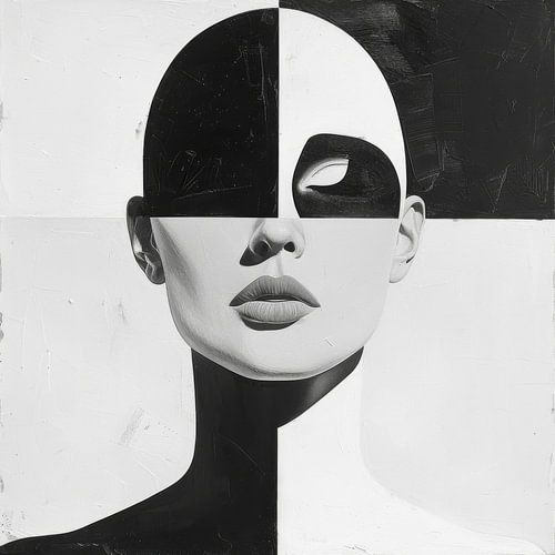 Mevrouw Zwart Wit