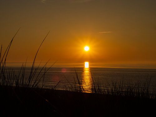 Zonsondergang op Ameland