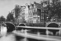 Canaux d'Amsterdam, longue exposition