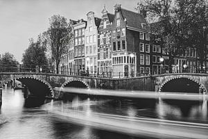 Canaux d'Amsterdam, longue exposition