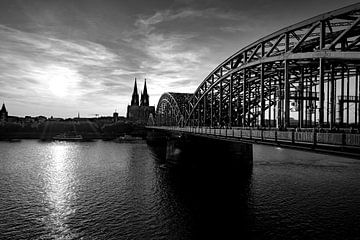 Hohenzollern-brug van Patrick van Lion