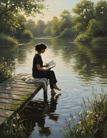 A Notebook and a Lonely Pier by Regan Frederick