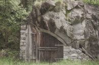Bouw van een stabiel dak in Val Bavona,Ticino van Peter Eckert thumbnail