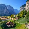 Lauterbrunnen sur Voss photographie