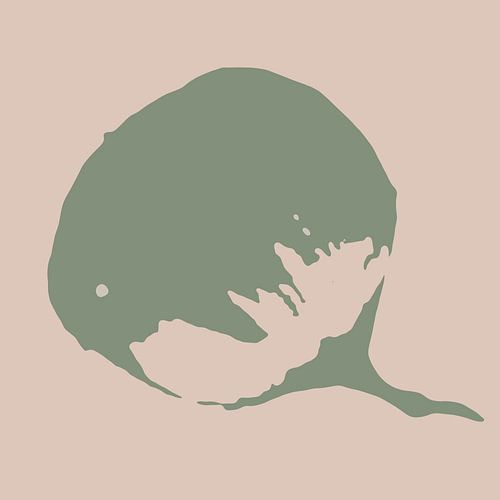 Kuri - Kastanie aus dem Wald Abstrakte Kunst