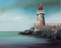 Lighthouse Acrylic Day