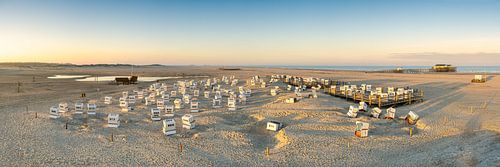 Sankt Peter-Ording beach panorama