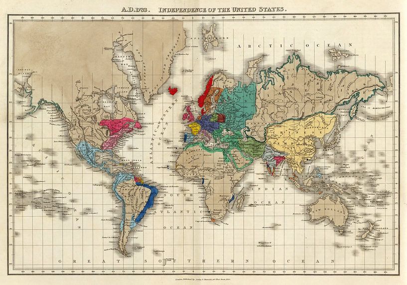 A.D. 1783. Independence Of The United States by Masterful Masters