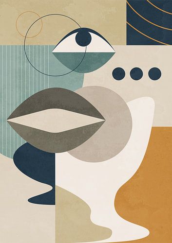 Retro collage by Mirjam Duizendstra