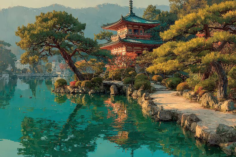 picturesque Japan by Egon Zitter