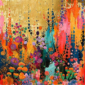 Garden Delight Abstract