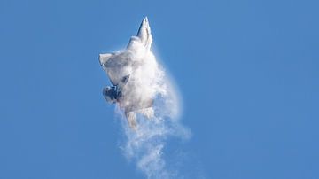 U.S. Air Force Lockheed Martin F-22 Raptor Demo Team.