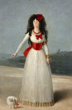 La Duchesse Blanche, Francisco Goya