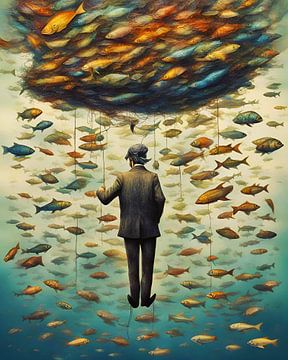 Onderwater, bovenwater creëren vissen hun eigen wereld-6 by Carina Dumais