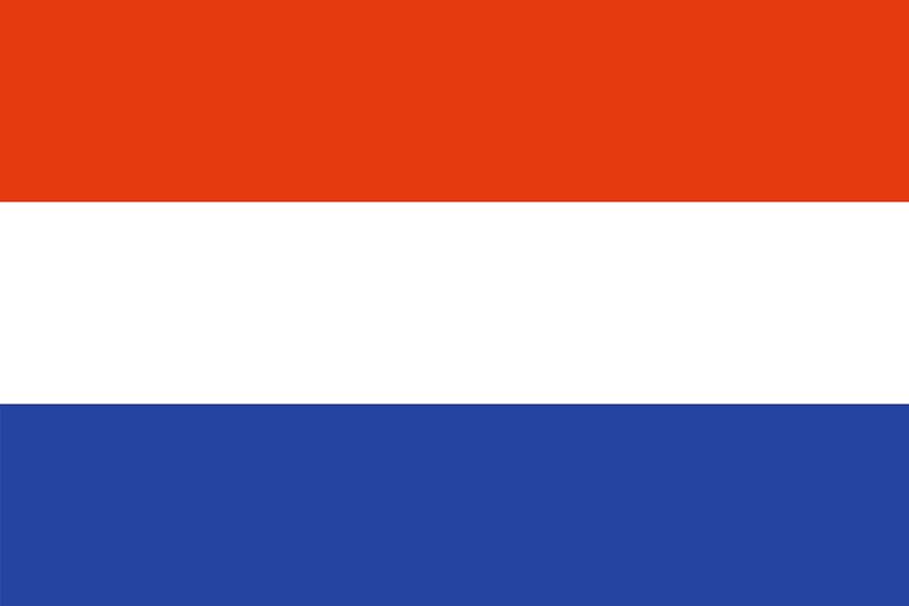 Flagge der Niederlande von René Roos