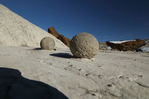 De-na-zin wildernis gebied , Bisti badlands, New Mexico USA