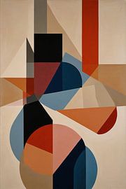 Geometric Abstraction in Colour and Shape by Art & Soul Creations