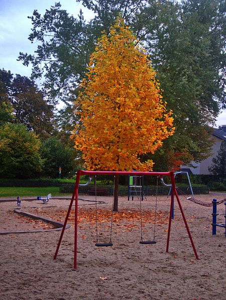 Aire de jeux pour enfants par Edgar Schermaul