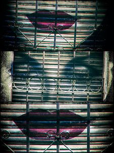 Captured lips and eyes