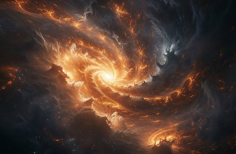Galaxy van fernlichtsicht