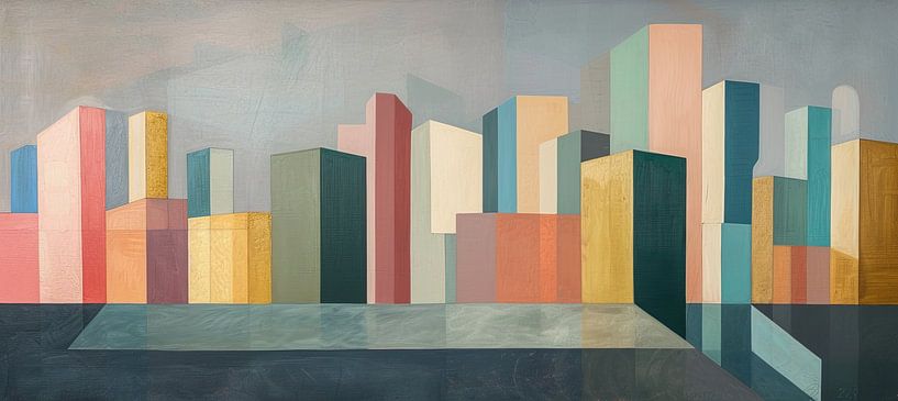 Skyline by ARTEO Paintings