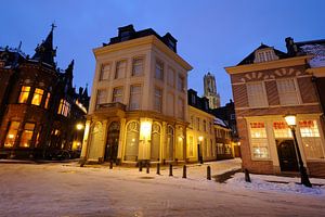 Nieuwegracht, Trans, Achter de Dom in Utrecht  von Donker Utrecht