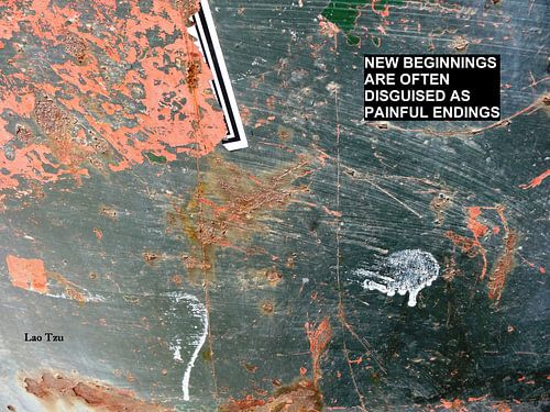 Lao Tzu: New Beginnings Are Often...