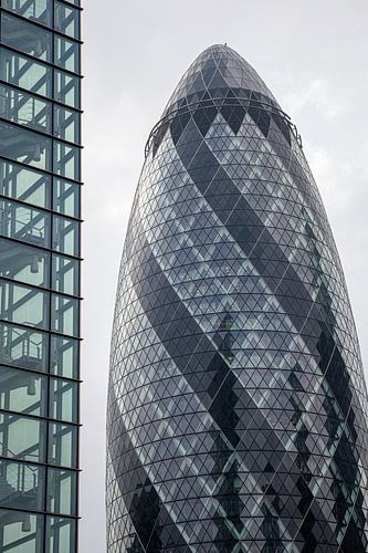 Die Londoner "Gurke", im Volksmund bekannt als "Gurke"