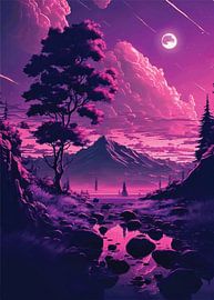 La nuit et l'espace sont magnifiques