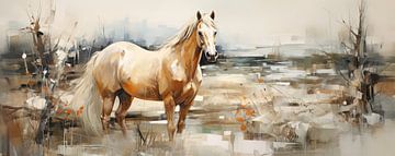 Painting Haflinger by De Mooiste Kunst