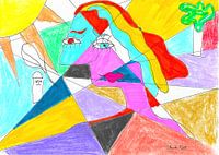 Colored woman