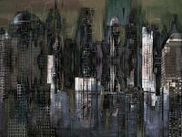 5. Stedelijk landschap, Manhattan, NY.