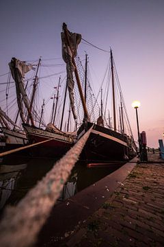 Morgenstille im Hafen von Chris Snoek