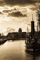 De grote kerk van Dordrecht
