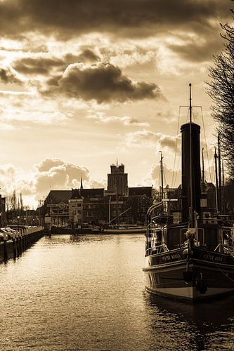 De grote kerk van Dordrecht