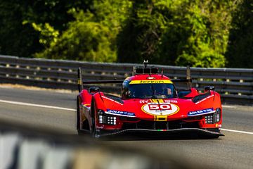 L'hypercar Ferrari en pole position au Mans