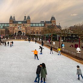 IJspret voor het Rijks Museum... van Maja Mars