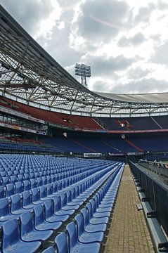 De blauwe stoeltjes van Rotterdamse Kuip van ticus media