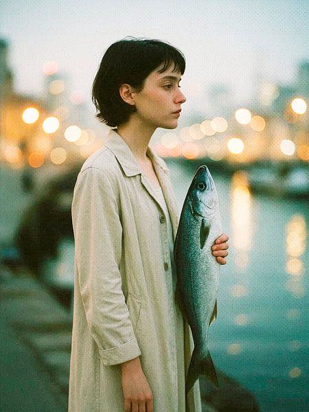 Fish in Hand 07 by Fernando Vieira