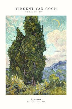 Vincent van Gogh - Cypresses by Old Masters