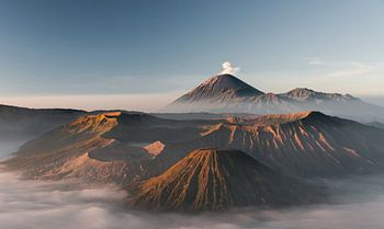 Lever de soleil sur le Bromo