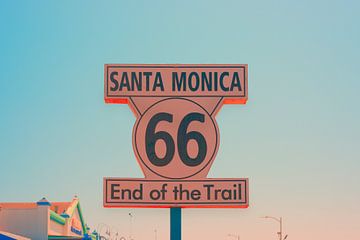 Route 66 End of the Trail by Pascal Deckarm