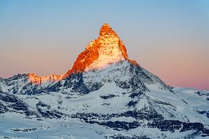Suisse, Matterhorn, épisode 16, coucher de soleil.