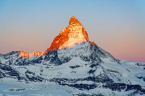 Switzerland: Matterhorn, episode 16 – sunset.