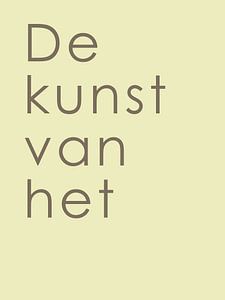 Die Kunst des - gelbe Ausgabe